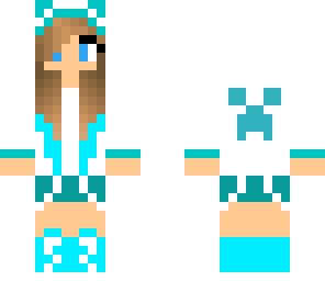 blue creeper girl