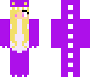 purple dino girl