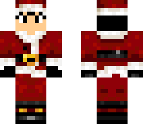 minha skin de papai noel