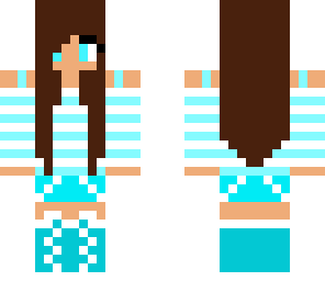 pretty blue girl