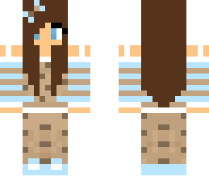 blue pj cookie girl