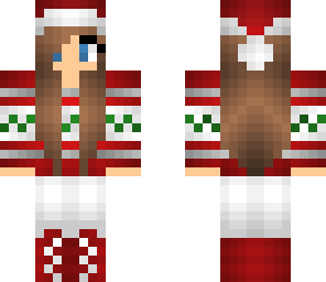 edited christmas girl