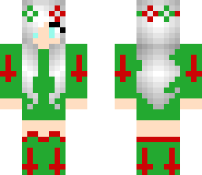 christmas unholy emo girl with floral crown
