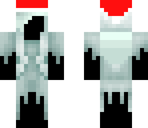 my skin with santa hat