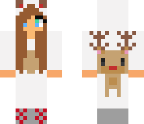 cute raindeer girl