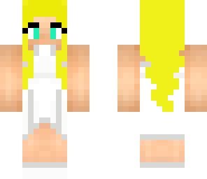 white dressed girl