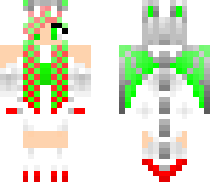 christmas dragon girl
