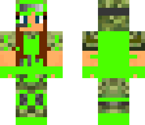 green army girl