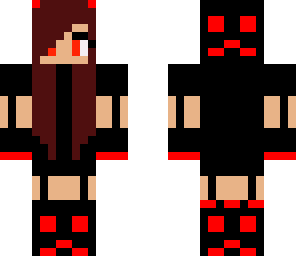 red creeper girl