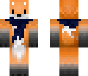 scarfed fox
