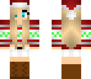 high edit of christmas girl