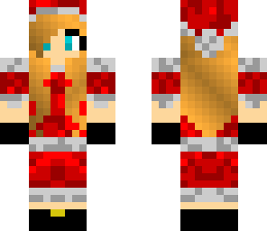 detailed christmas girl