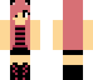 cute pink kitty skin