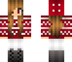 christmas sweater girl