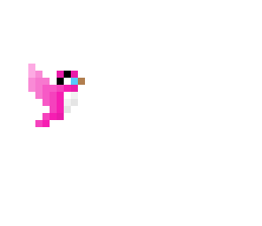 pink bird