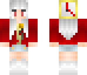 white rabbit girl