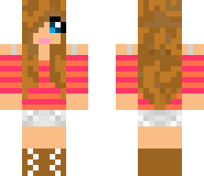 warm fuzzy pink girl