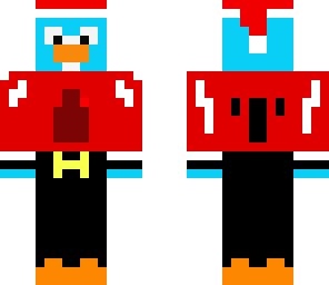 santa penguin