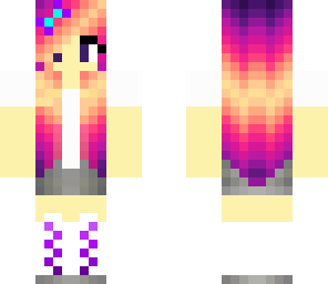 rainbow girl