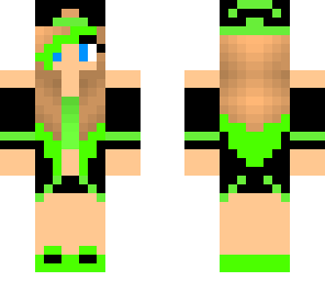 black green girl