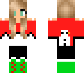 girl skin christmas