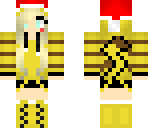 christmas pikachu girl