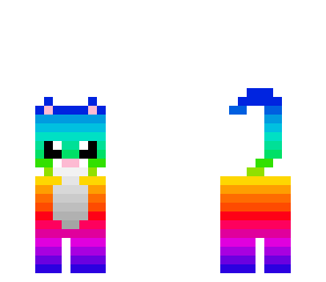 meow rainbow cat
