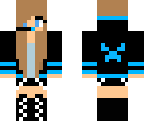 blue girl