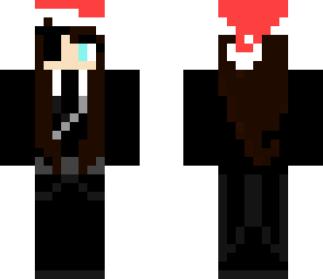 female christmas sebastian with eyepatch