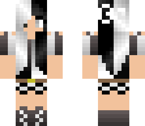 finished diverse girl bandw