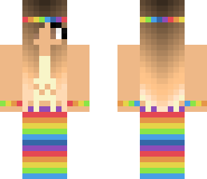 sydney's rainbow party skin