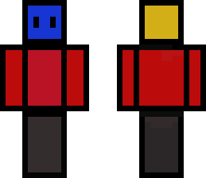 blocky man
