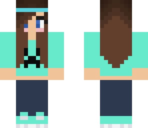 my skin with headband