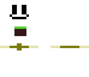 white minecraft man