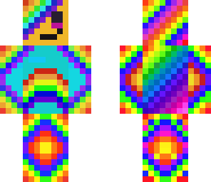 rainbow girl