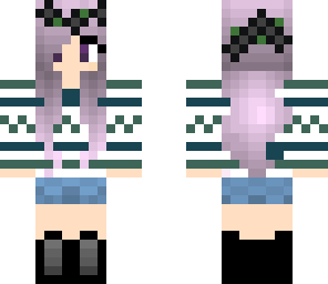 gothic winter girl