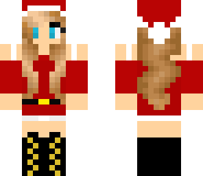 cute santa girl