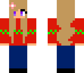 christmas sweater girl