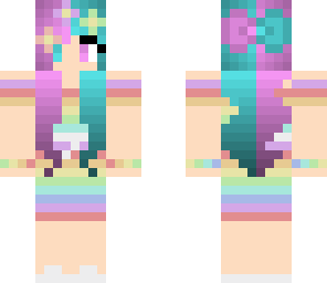 bella's rainbow party skin