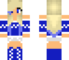 blue christmas girl 4