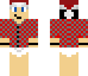 my checkered christmas skin