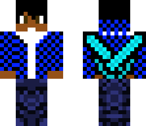 checkered jacket diamond sword guy