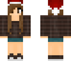 orecitie in a santa hat