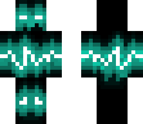 teal sonic enderman