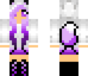 purple girl