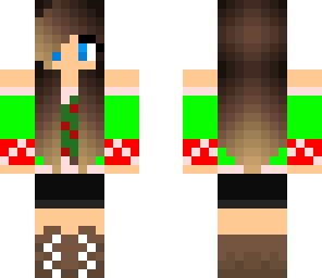 cute santa girl