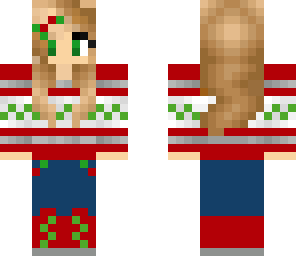 cute christmass girl