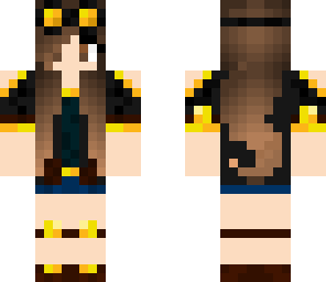 gold dantdm girl