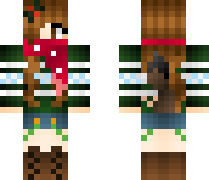 brown haired christmas