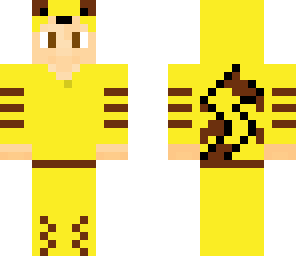 hooded pikachu boy